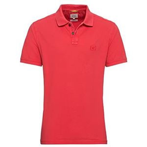 camel active Heren 409965/1P00 T-shirt, Berry Red, L, bessenrood, L