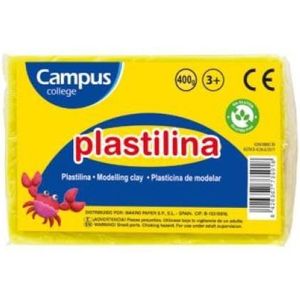 CAMPUS Modelleerpasta/boetseerklei, model CAMPUS groot, 400 g, geel