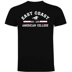AMERICAN COLLEGE USA Sweatshirt met print, warme kleding, uniseks, kinderen, jongens en meisjes, casual, model ACSZW3, marineblauw, 10 jaar, Blauw, 12 Jaar