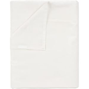 Pikolin Home - Hoeslaken, 100% katoen, kleur: wit. 260 x 270 cm, bed 150/160
