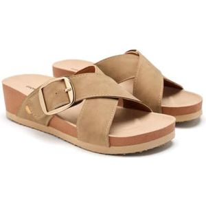 GIOSEPPO - Winn - Teenslippers - Taupe - Anatomisch Gevormde Binnenzool van Zachte Microvezel