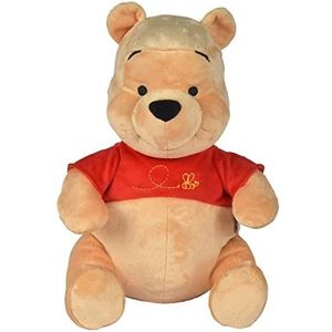 Disney Winnie de Poeh, 45 cm pluche dier, Poeh beer, vanaf de eerste levensmaanden, rood