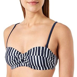 Firefly dames maggy bikini, Navy Dark/Stripe, 38/C