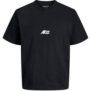 JACK & JONES Junior Jcotier Back Print Tee Ss Crew NEC Jnr, zwart, 128