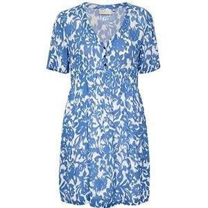 KAFFE Katara korte jurk, casual, dames, Regatta bloemenprint, 36