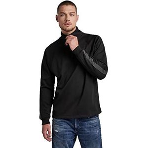 G-STAR RAW Astro Wrap Half Zip Sweatshirt voor heren, Zwart (Dk Zwart C541-6484), S