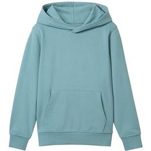 TOM TAILOR Sweatshirt voor jongens, 14493 - Smoked Green, 164 cm