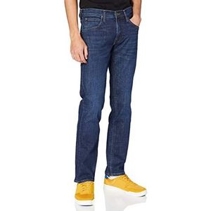 Lee Daren Zip Fly Jeans, voor heren, donkerblauw/grijs, 31W/34L