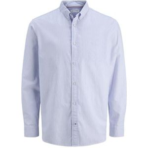 JACK & JONES Heren Jjoxford Detail Shirt Ls, Infinity, XS