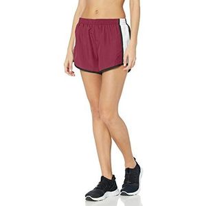 Augusta Sportswear Dames Junior fit Pulse Team Short, Kastanjebruin/Wit/Zwart, X-Large, XL