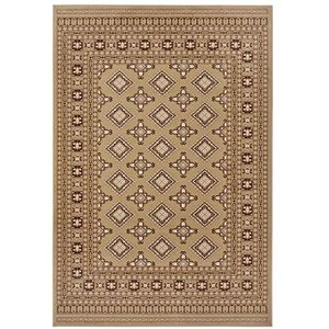 Nouristan Sao Buchara Oosters laagpolig tapijt, modern design voor woonkamer, keuken, hal, eetkamer, slaapkamer, Berber, 120 x 170 cm