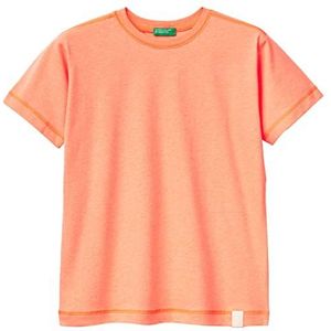 United Colors of Benetton T-shirt voor kinderen en jongens, Oranje 90E, 160