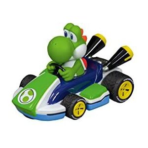 Carrera DIGITAL 132Mario Kart ™ Yoshi auto voor autoracebaanset voor volwassenen en kinderen vanaf 8 jaar, racebanen en gelicentieerde slotcars voor binnen, tot 6 spelers