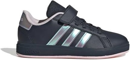 adidas Uniseks-Kind GRAND COURT 2.0 SHOES CHILDREN, AURINK/IRIDESCEN/CLEARPINK, 31 EU