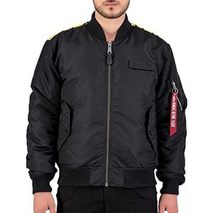 Alpha Industries - Omkeerbare Bomberjack - Zwart - 100% Nylon