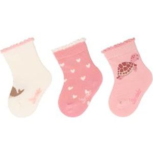 Sterntaler Meisjessokken (verpakking van 3), ecru, 16 EU