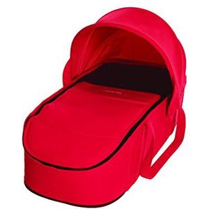 Maxi-Cosi Laika Babykuip, zeer licht (slechts 1,5 kg) en gevoerd soft-kinderwagenopzetstuk, geschikt voor de kinderwagen Maxi-Cosi Laika, babydraagtas bruikbaar vanaf de geboorte, Vivid Red