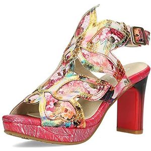 Laura Vita Dames Hicao 19 Heeled Sandaal, rood, 37 EU