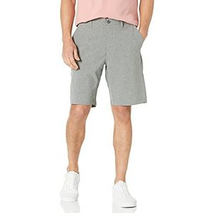 Volcom Kerosene Hybride chinoshort voor heren, 53 cm (21 inch), Hei Grijs, 48