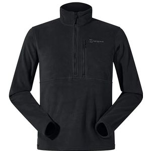 Berghaus - Prism - Fleece - Zwart - Polartec Classic, Halve Ritssluiting, Verstelbare Zoom