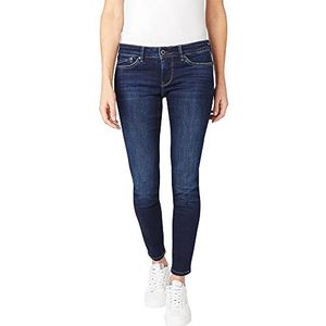 Pepe Jeans Pixie Jeans voor dames, Blu (Denim-dh3), 26W