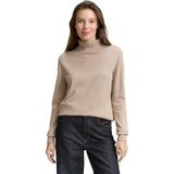 Tom Tailor - Coltrui - Effen - Regular Fit - Katoen- en Viscosemix