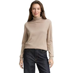 Tom Tailor - Coltrui - Effen - Regular Fit - Katoen- en Viscosemix