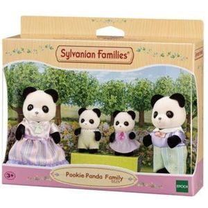 Sylvanian Families Familie Panda 5529 - Fluweelzachte Speelfiguren