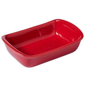 Pyrex Supreme Keramische Roaster - Rood, 22 X 15Cm
