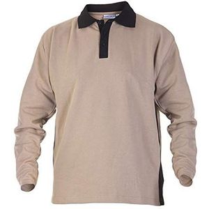 Hydrowear 04700 Tegelen Sweater, Khaki/Zwart, 4XL Maat