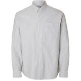 Selected - Regrick Oxford Flex - Overhemd - Lange Mouwen - Regular Fit - 100% Katoen