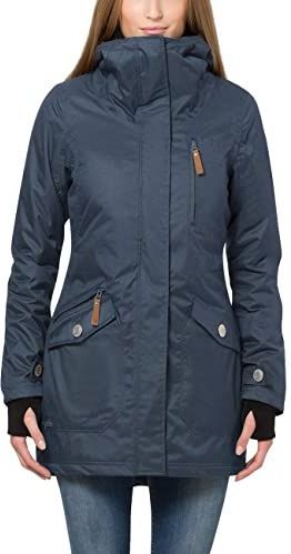 Berydale - Damesparka - Marineblauw - Water- en Winddicht