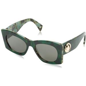 Lanvin Unisex LNV605S zonnebril, 325 groen/Havana Green, 54, 325 groen/Havana Green, 54