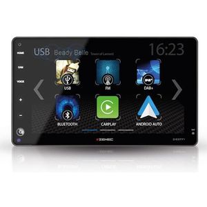ZENEC Z-E3771 Multimediasysteem compatibel met FIAT Ducato en identieke modellen, camper autoradio met 9""/22,9 cm touchscreen, Wireless Android Auto/Apple CarPlay, DAB+, USB