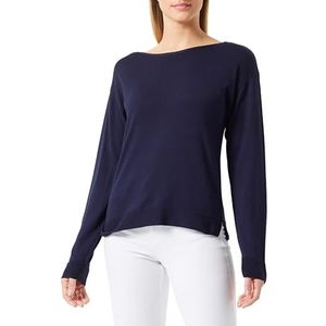 United Colors of Benetton Jersey SC Boot M/L 103CD102L Pullover donkerblauw 016, XS voor dames