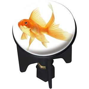 Wenko Pluggy-Fish Drain Plug, meerkleurig, 3,9 x 3,9 x 6,5 cm