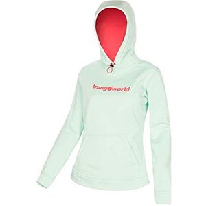 Trangoworld Poppi sweatshirt, dames, lichtgroen/roze, XS