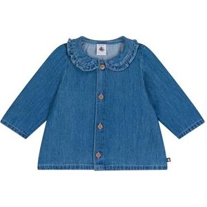 Petit Bateau Toca_h24 Dagkleding, licht denim, 3 maanden, uniseks, Licht denim., 3 Maanden