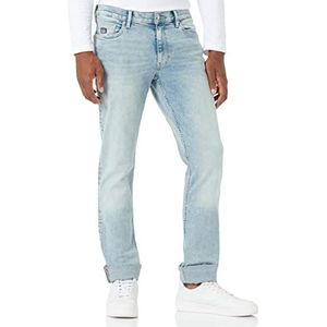 GANT Heren D1. Maxen Retro Shield Jeans vrijetijdsbroek, Light Blue Worn IN, 29