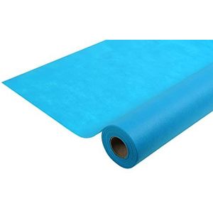 Pro tafelkleed - Ref. R782028I - wegwerptafelkleed uit Spunbond - rol met 20 m lengte x 1,20 m breedte - kleur turquoise blauw - materiaal scheurvast, waterafstotend en afwasbaar