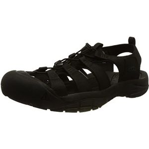 KEEN Newport H2 Watersandalen voor heren, gesloten teen, Triple black, 39.5 EU