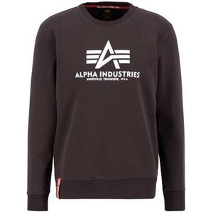 Alpha Industries Basic Sweatshirt voor heren Hunter Brown