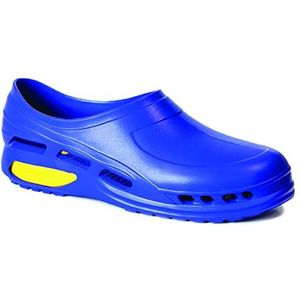 Gima - Anatomische, antislip, antistatische, ultralicht, geventileerde, latexvrije professionele anti-schok-werkschoenen, blauw, EU-maat 40, 1 paar