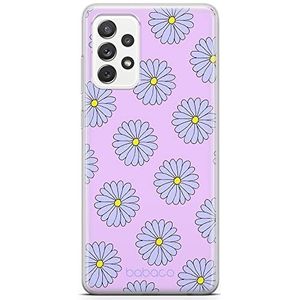 ERT GROUP mobiel telefoonhoesje voor Samsung A52 5G / A52 LTE 4G / A52S 5G origineel en officieel erkend Babaco patroon Flowers 021, hoesje is gemaakt van TPU