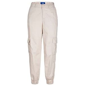 JACK & JONES Jjxx Jxholly RLX Hw Pant Noos cargobroek voor dames, maanbeam, (XS) W x 32L