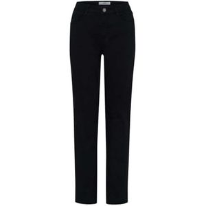 Style Carola Eleganant-Sportive Five-Pocket-broek, zwart (perma black), 36W x 32L