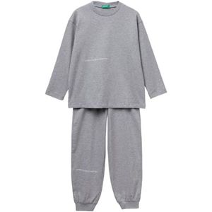 United Colors of Benetton Pyjamaset voor kinderen en jongens, Grijs, 90 cm