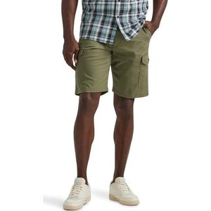 Lee Heren Extreme Motion Swope Cargoshort, Olijfgroen, 48