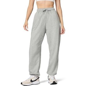 Nike DQ5800-063 W NSW Club FLC MR OS Pant sportbroek dames donkergrijs heather/wit maat M-S
