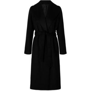 SELECTED FEMME Slfrosa Lano Coat Noos, zwart, 44